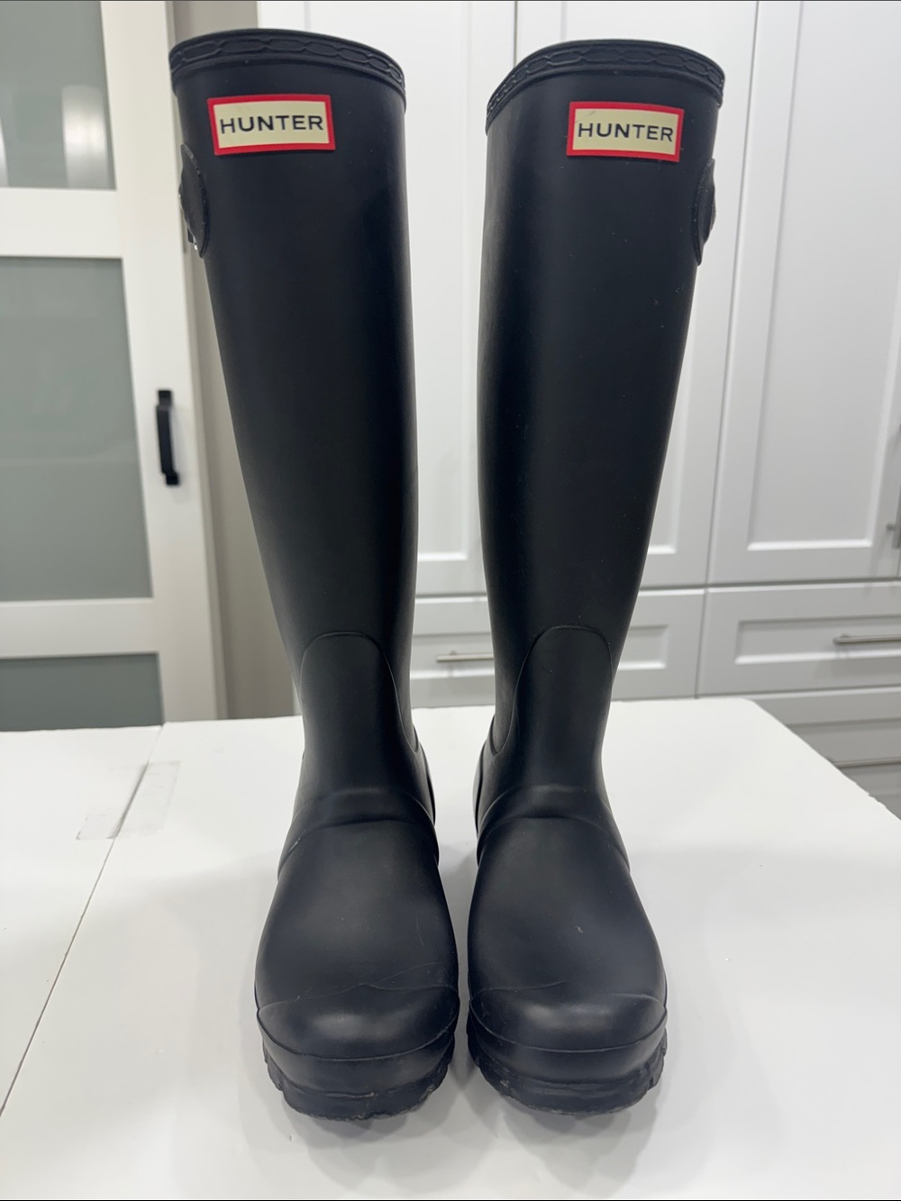 Hunter Original Tall Rain Boots | Women’s Size 5 | Black Matte